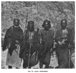 Qara Southern Arabian tribesmen (Thomas (1929)).