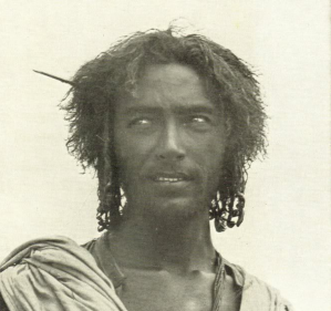 An Afar man also retaining a close physical resemblance to the early Cushites.