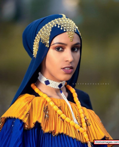 An Oromo woman with the cad phenotype. Based on her inner coffin, the Kushite princess Amenirdis I probably would have had a similar physiognomy.