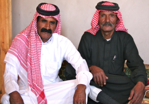 Jordanian Arab bedouin men with the amrani/mariin phenotype (Ammarin tribe).
